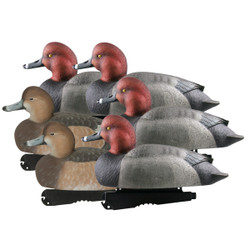 GHG Hunter Series Over Size Foam Filled Redhead Decoys 6 Pack